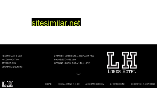 lordshotel.com.au alternative sites