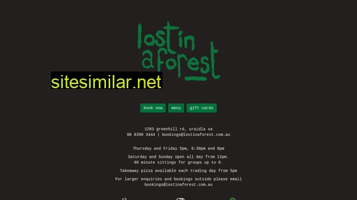 lostinaforest.com.au alternative sites