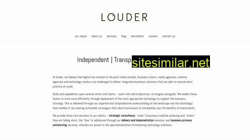 louder.com.au alternative sites
