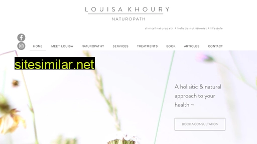louisakhoury.com.au alternative sites