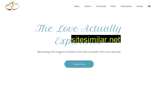 loveactuallyexperience.com.au alternative sites