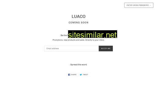 Luaco similar sites