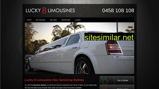 Lucky8limousines similar sites