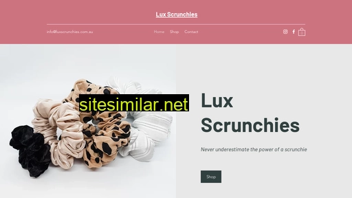 luxscrunchies.com.au alternative sites