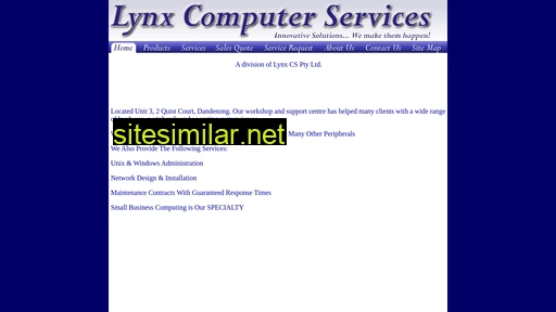 Lynxcs similar sites
