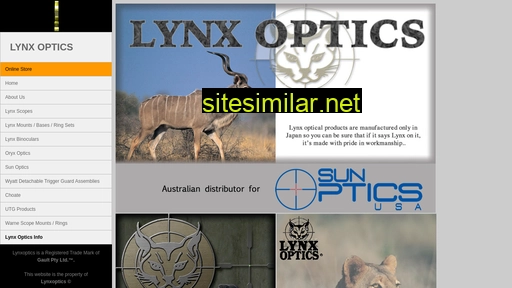 lynxoptics.com.au alternative sites