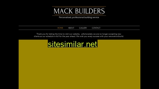mackbuilders.com.au alternative sites