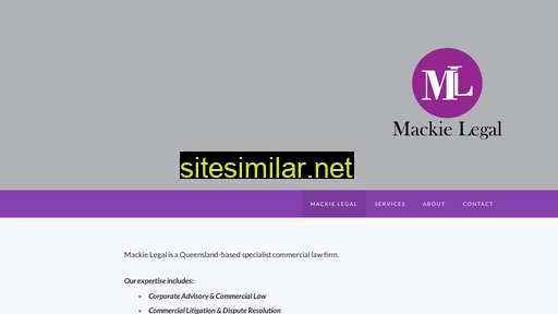 mackielegal.com.au alternative sites