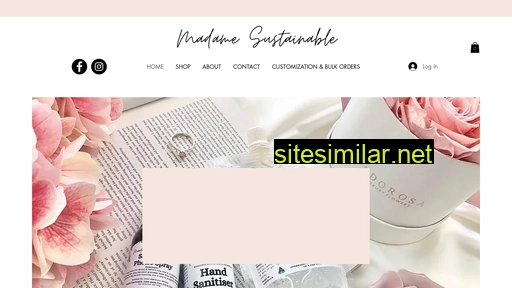 Madamesustainable similar sites