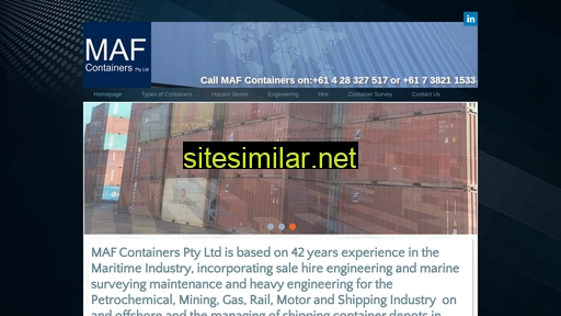 Mafcontainers similar sites