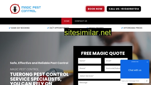 magicpestcontroltuerong.com.au alternative sites