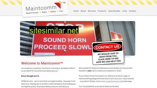 maintcomm.com.au alternative sites