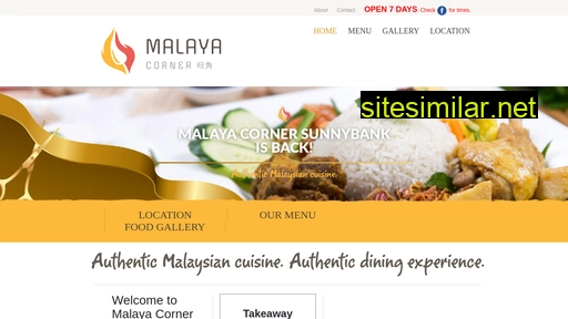 malayacorner.com.au alternative sites