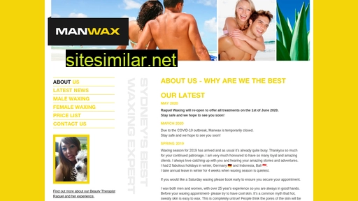 manwax.com.au alternative sites