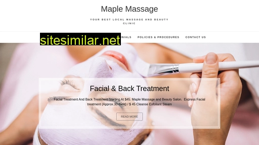 Maplemassage similar sites