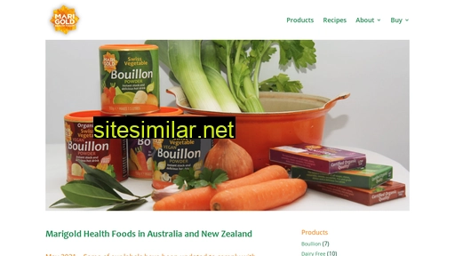 marigoldhealthfoods.com.au alternative sites