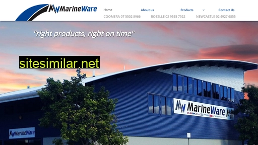 marineware.com.au alternative sites