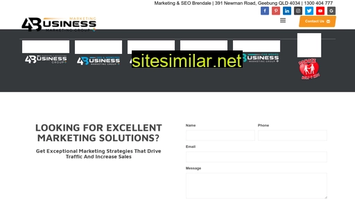 Marketing4business similar sites