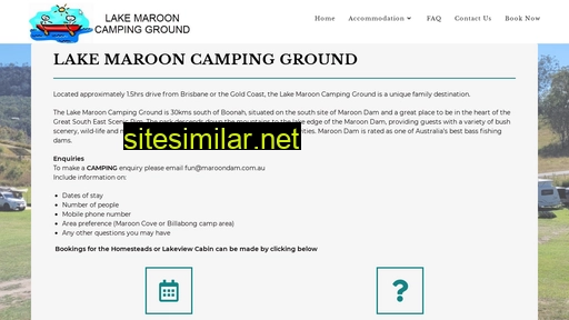 maroondam.com.au alternative sites