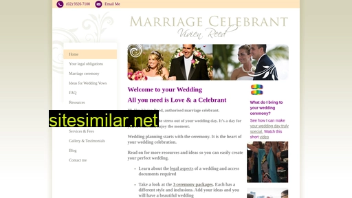 marriagecelebrations.com.au alternative sites