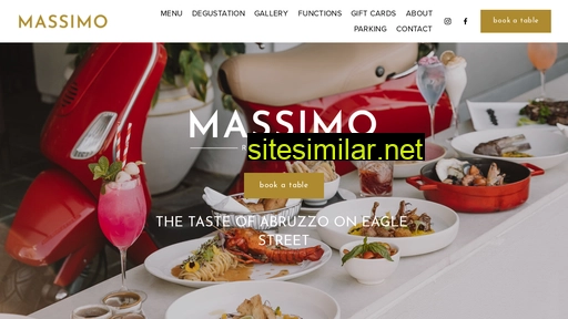 massimorestaurant.com.au alternative sites