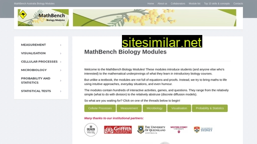 Mathbench similar sites