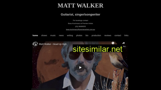 Mattwalker similar sites