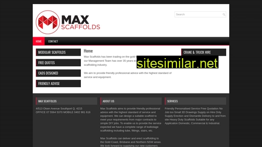 maxscaffolds.com.au alternative sites