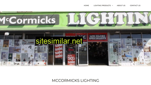 Mccormickslighting similar sites