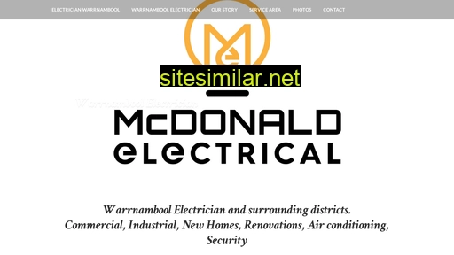 mcdonaldelectrical.com.au alternative sites