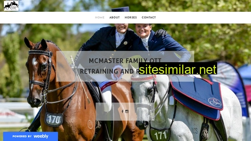 Mcmasterfamilyhorses similar sites