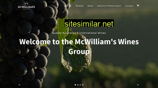 Mcwilliamswinesgroup similar sites