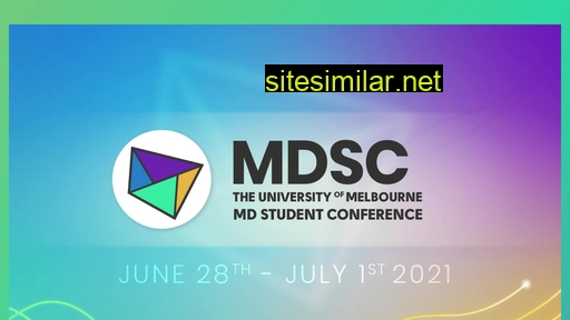 Mdsc2021 similar sites