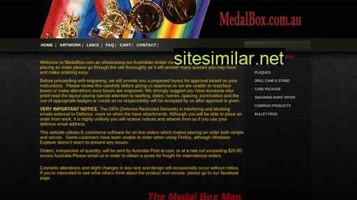 medalbox.com.au alternative sites