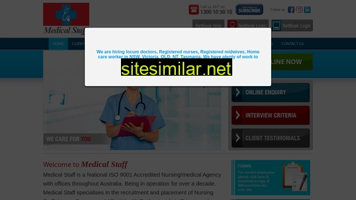 medicalstaff.com.au alternative sites