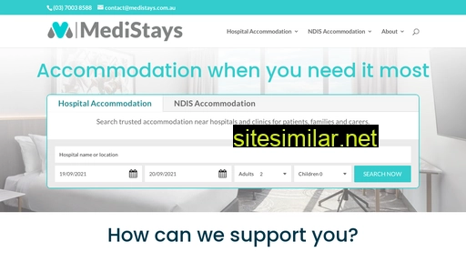 medistays.com.au alternative sites