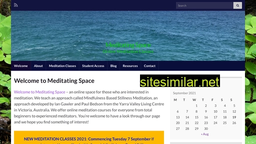 meditatingspace.com.au alternative sites