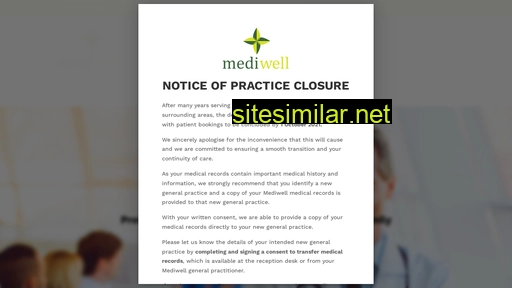 mediwell.com.au alternative sites