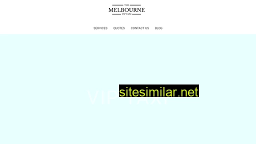 Melbourneviptaxi similar sites