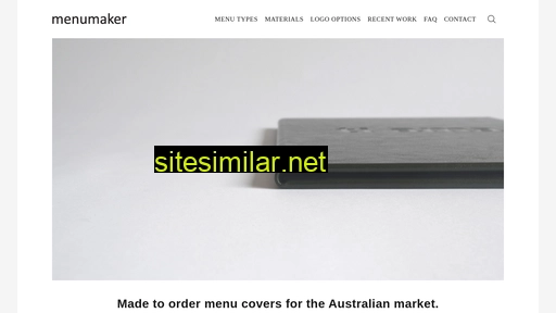 menumaker.com.au alternative sites