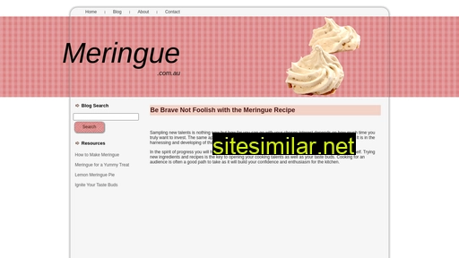 meringue.com.au alternative sites