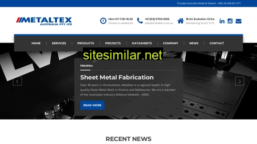 metaltex.com.au alternative sites