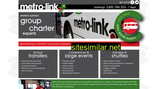 metrolink.com.au alternative sites