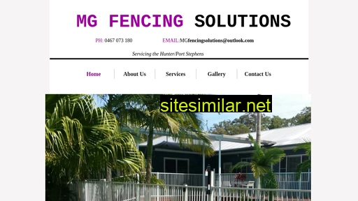 mgfencingsolutions.com.au alternative sites
