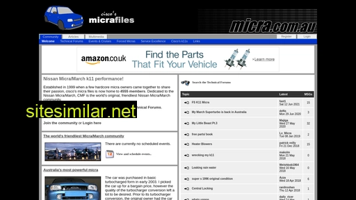 micra.com.au alternative sites