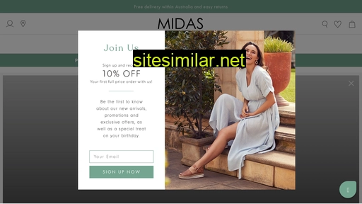 midasshoes.com.au alternative sites