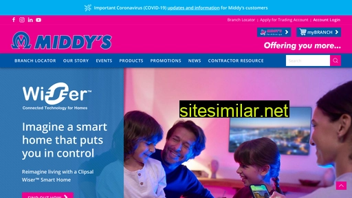 middys.com.au alternative sites