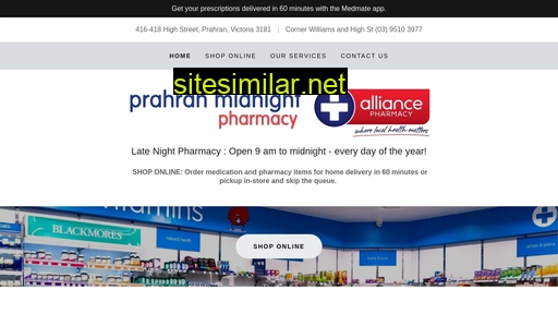 midnightpharmacy.com.au alternative sites