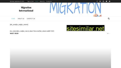 Migrationint similar sites