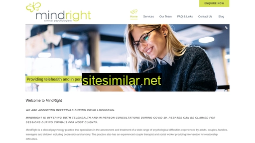 mindright.com.au alternative sites